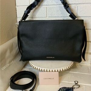 Coccinelle Black Leather Women's Bag